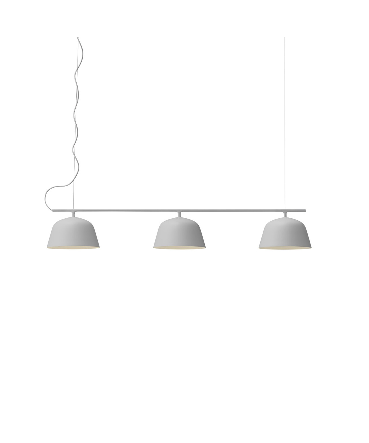 Image of Ambit Rail Pendelleuchte Grey - Muuto bei Lampenmeister.ch